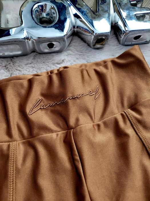 Leginsy lodelujace  La Manuel carmel xs polski producnt Lycra