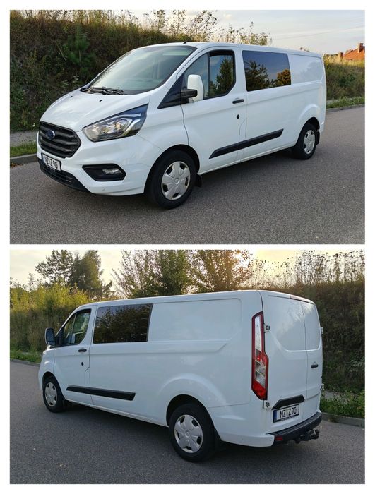 Ford Transit custom L2 H1, brygadówka, 5-osobowy, 2.0 TDCi, 130 KM, HA