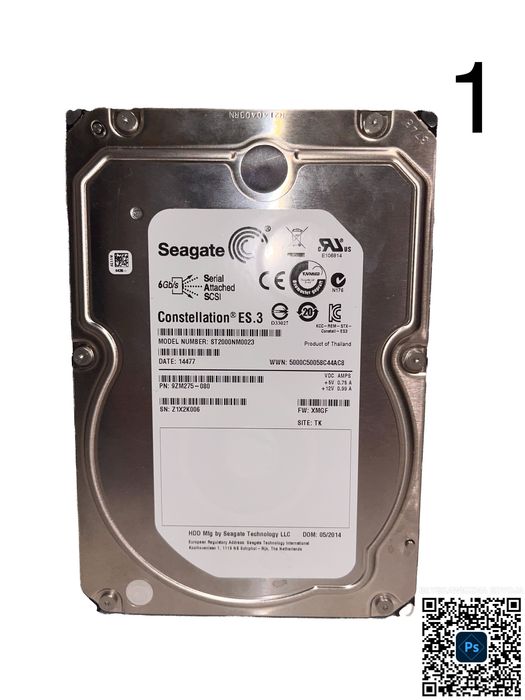 Dysk 2tb SAS Seagate