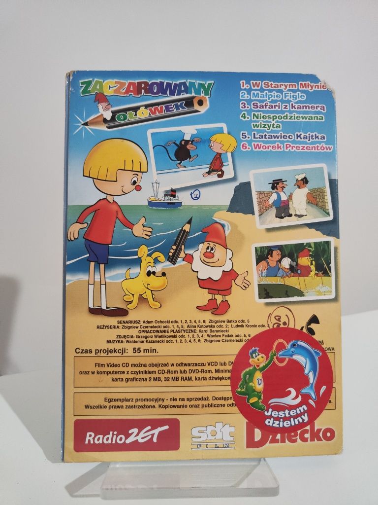 Zaczarowany ołówek W starym młynie, Małpie figle, Safari z kamerą VCD