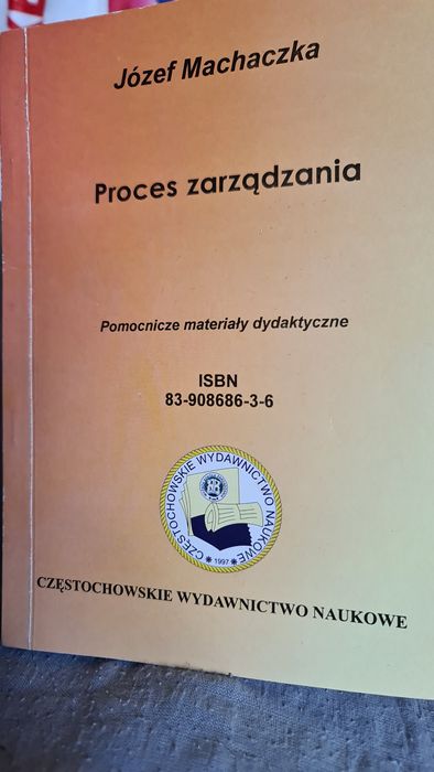 Książka proces zarządzania