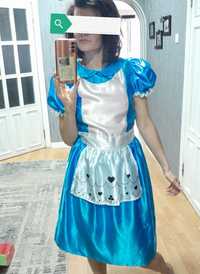 Костюм платье Алиса в Стране чудес карнавальный маскарадный д