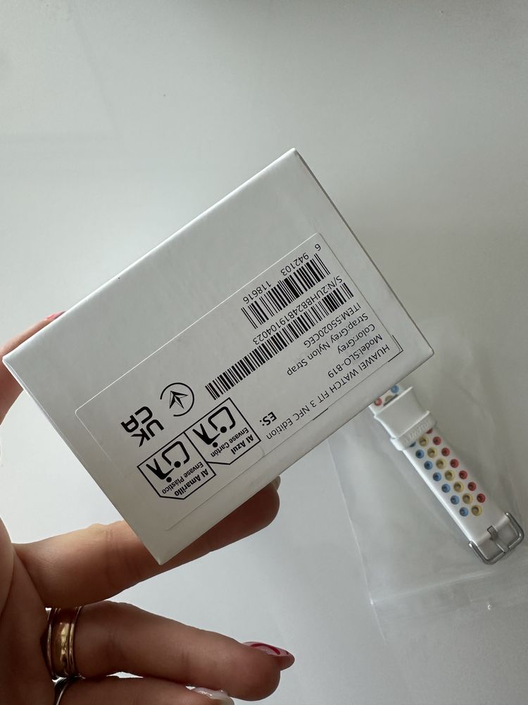 smartwatch Huawei Watch Fit 3 novo/na caixa