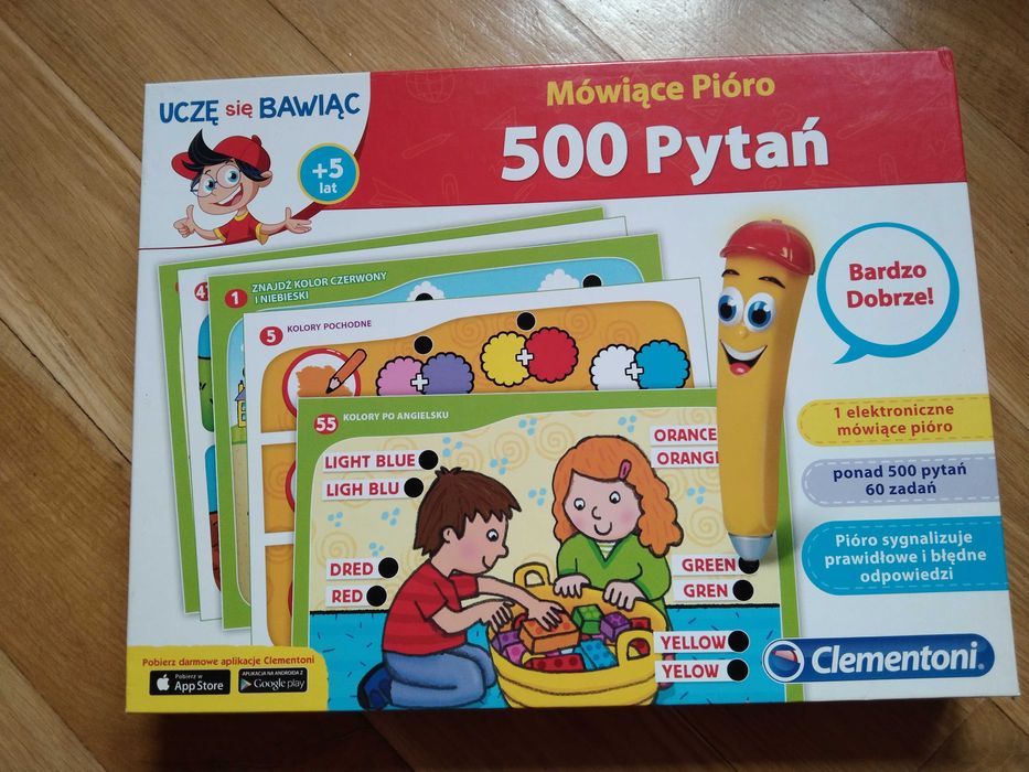 Gra Mówiące Pióro 500 pytań