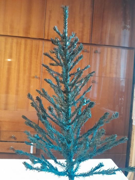Отечественная ёлка б/у искусственная настольная советская ель СССР б у