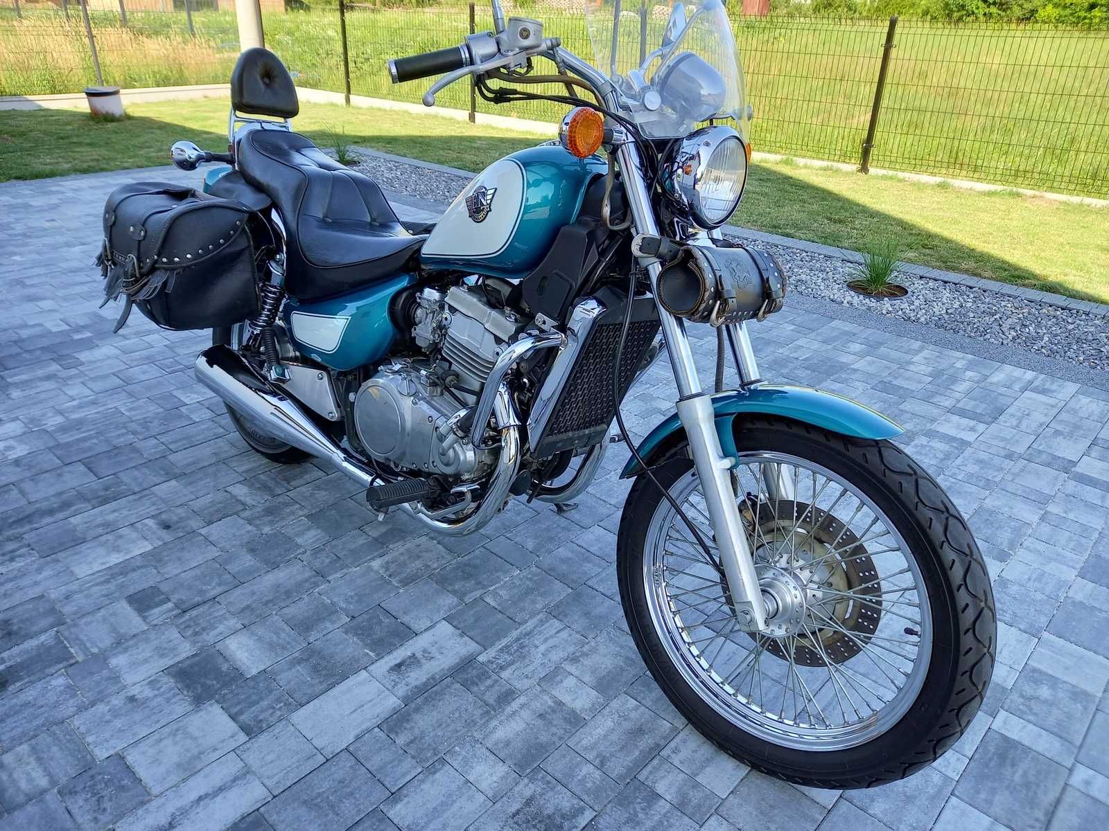 *kawasaki en500*vulcan*szyba*sakwy*piórnik*30 tyś przebieg*