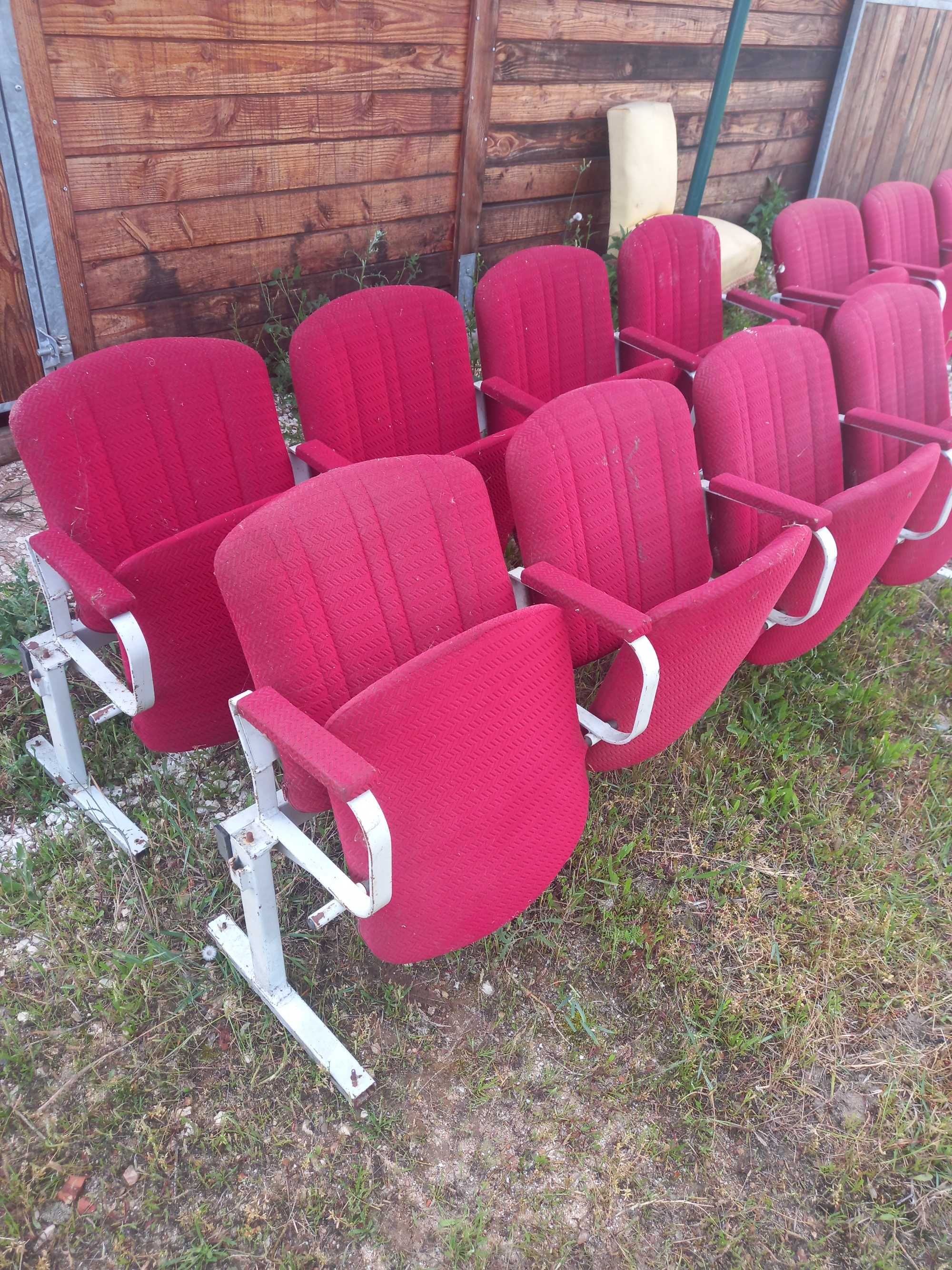 Cadeiras de cinema blocos de 4