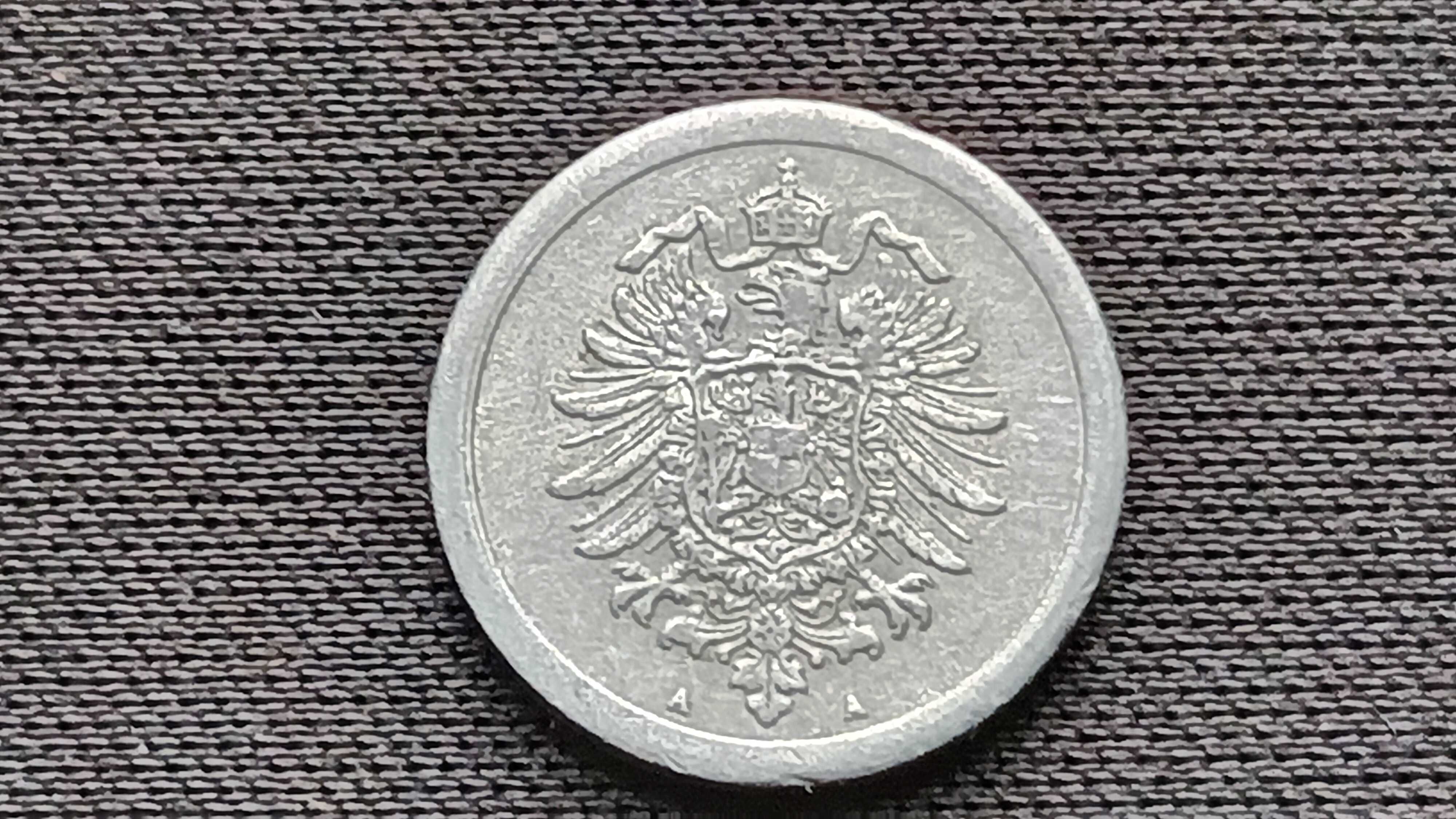 1 Pfennig Kaiserreich 1917 Aluminium J.300