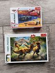 Puzzle Trefl dinozaury 160 el auta 30 el