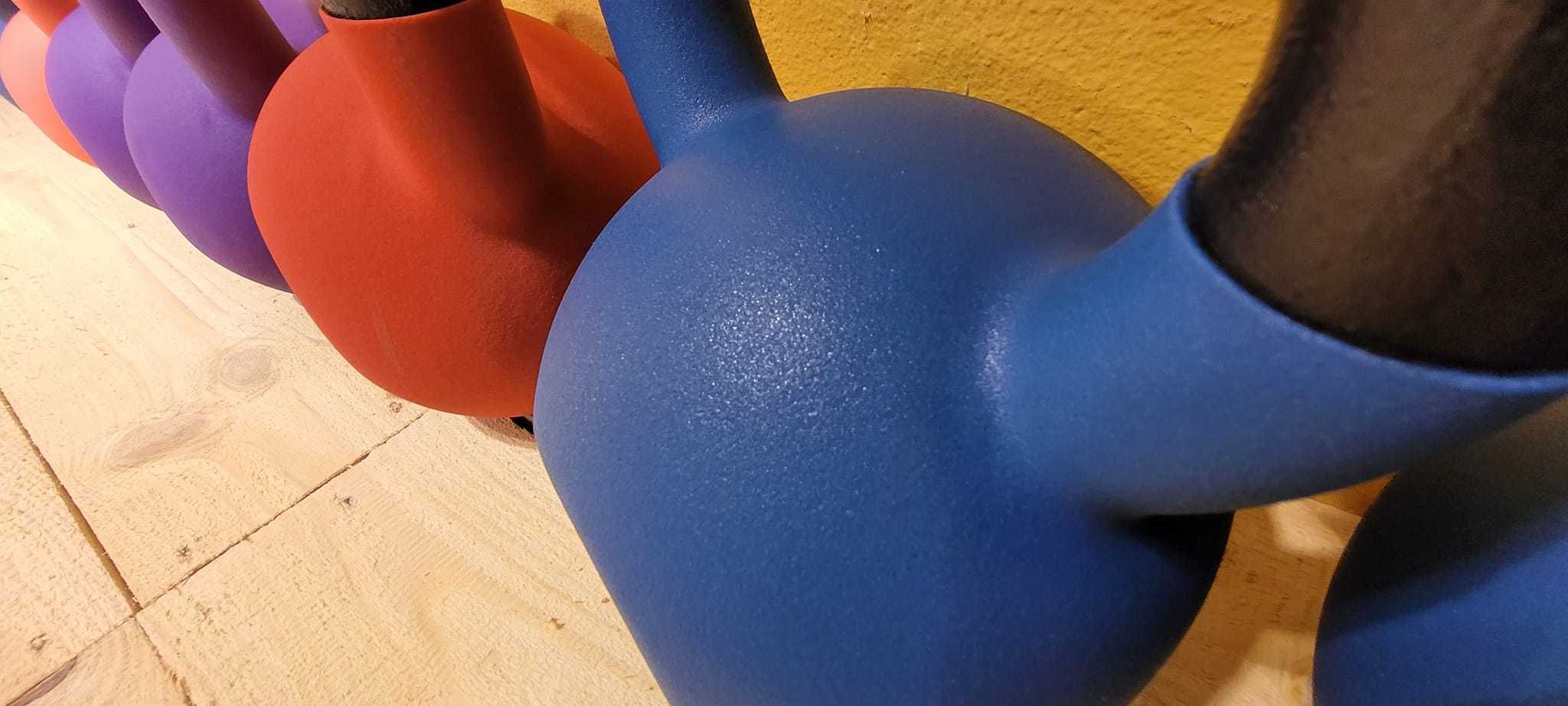 Zestaw Kettli Obciążenie do Siłowni 4-32 KG NOWE Kettlebells