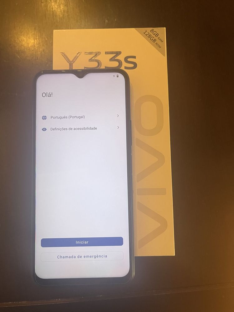 Vivo Y33S como novo