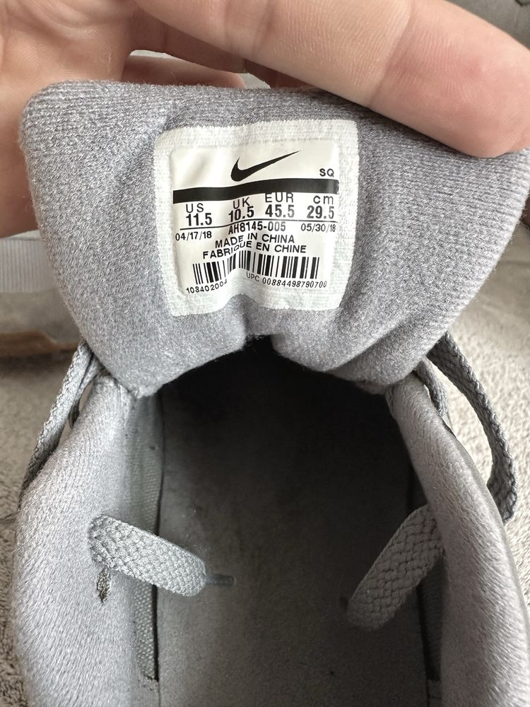 Nike Air Max 1 rozmiar 45,5 all gray szare