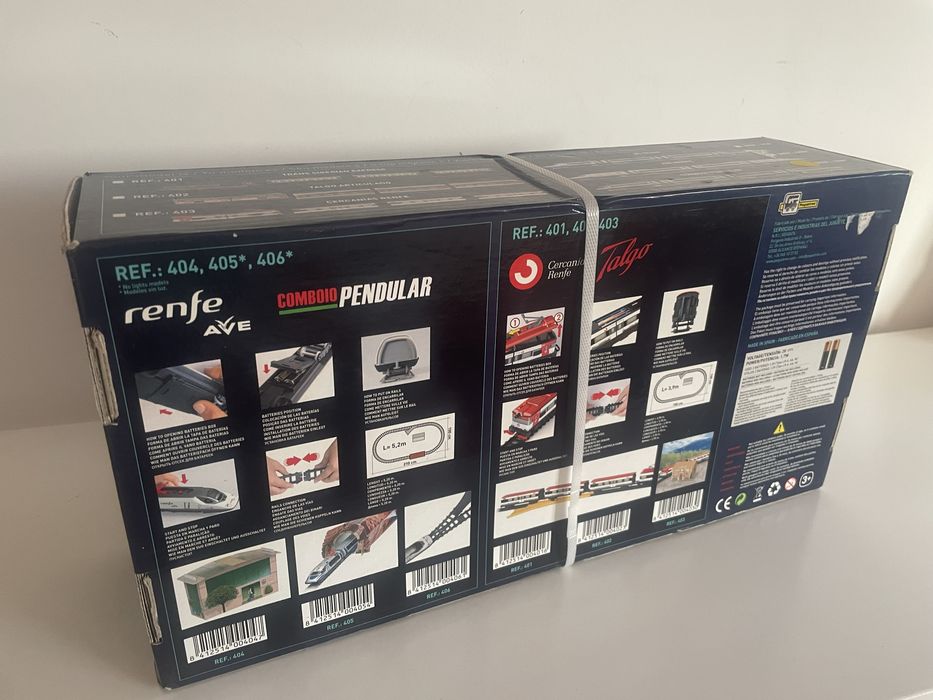 Comboio pendular renfe talgo - com luz