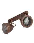 Lampa ścienna Frodo listwa 2×40W GU10 rdzawy