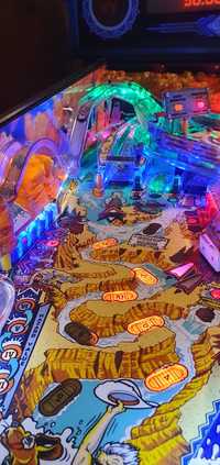 flipper fliper pinball WHITE WATER