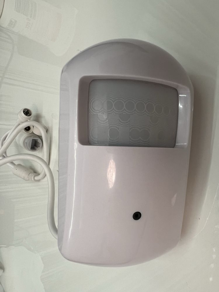 Ukryta kamera szpiegowska IP 5Mpx w czujce ruchu PIR - WiFi, PoE Onvif