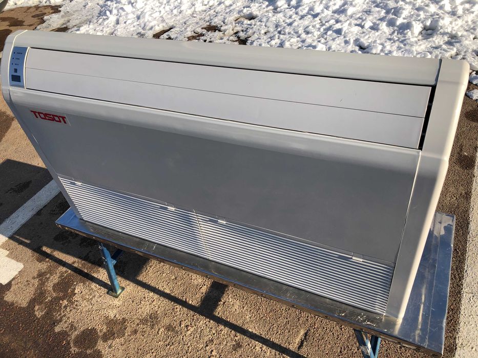 Інверторний підлогово-стельовий кондиціонер на 60 м² / Встановлення !