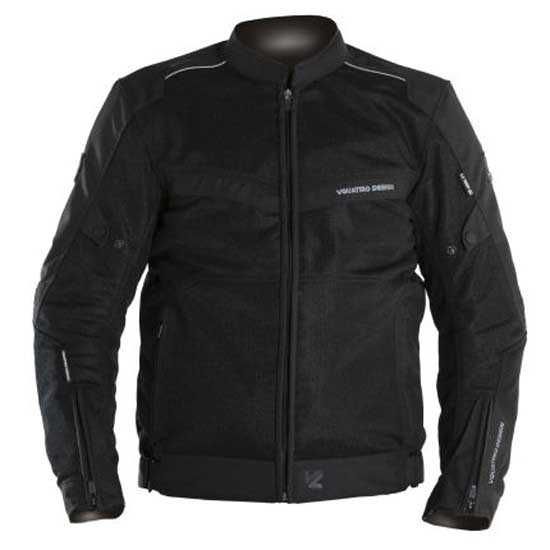 Blusão verão moto com proteções VQUATTRO VE-21 - NEGRO - L