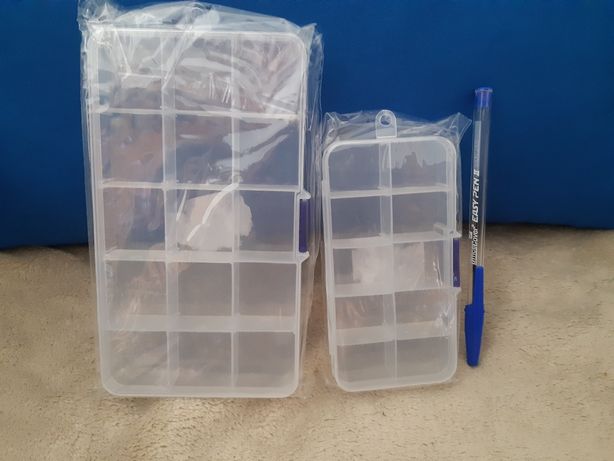 2 caixas organizadoras pequenas