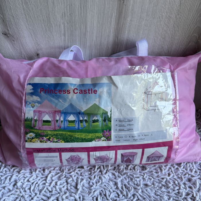 Domek materiałowy dla dzieci