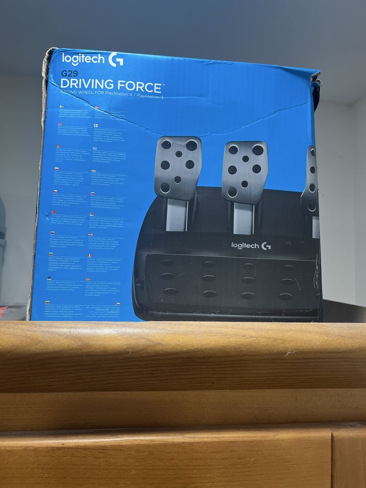 Volante g29 e shift box