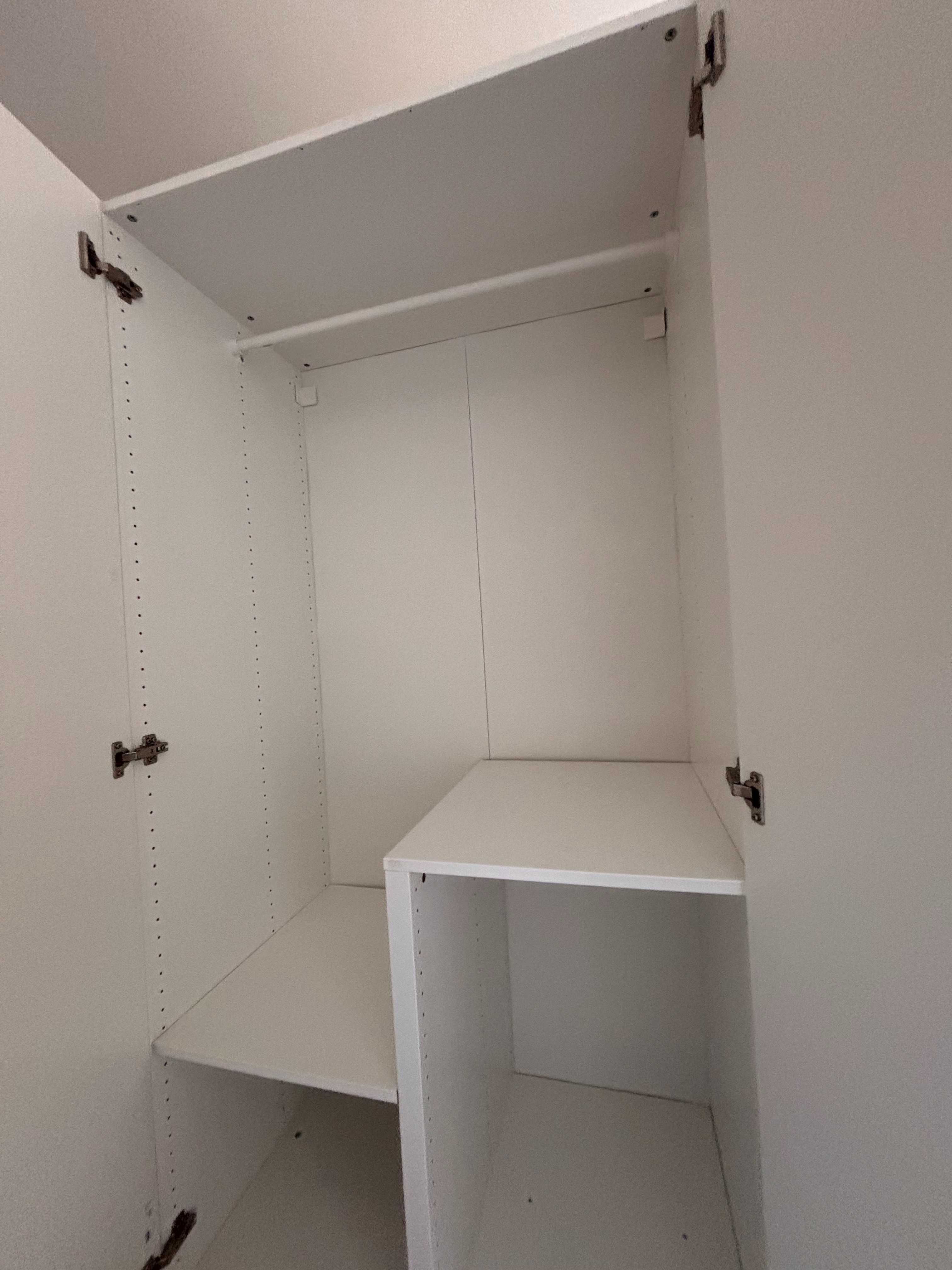 Roupeiro branco IKEA sistema PAX + komplement