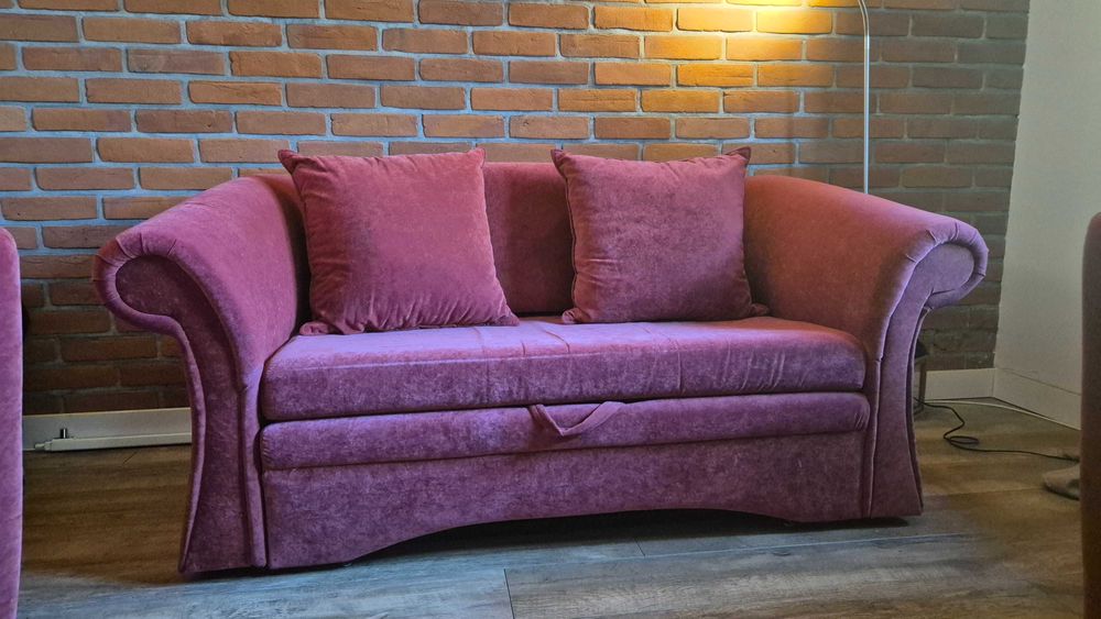 Sofa rozkładana/Dwa fotele