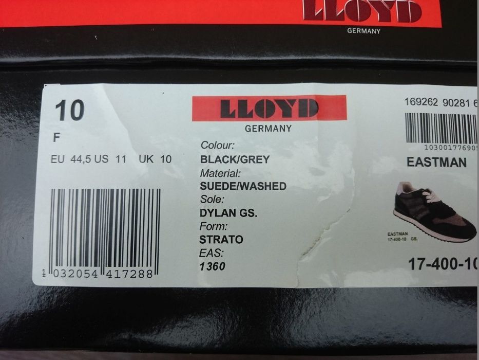 Henri LLOYD Eastman 44,5 wk. 28,8cm buty Germany sneaker Polo Hilfiger