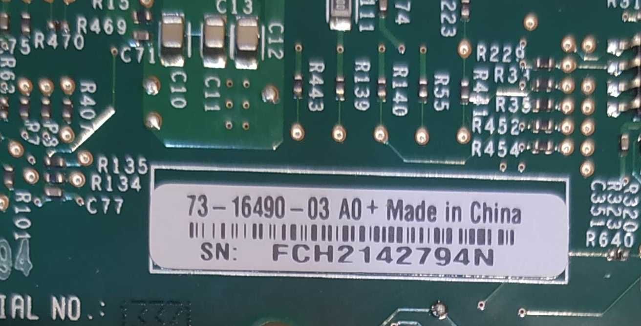Мережева карта Cisco 73-16490-03 Intel I350 MLOM-IRJ45 Quad Port 1GbE