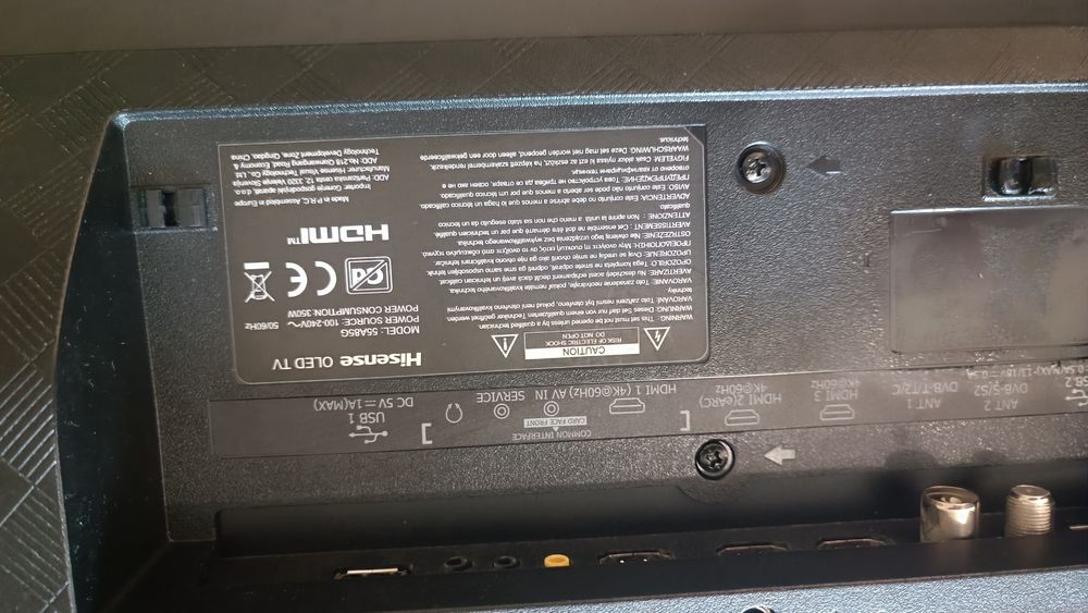 Телевiзор Hisense 55A8G  OLED