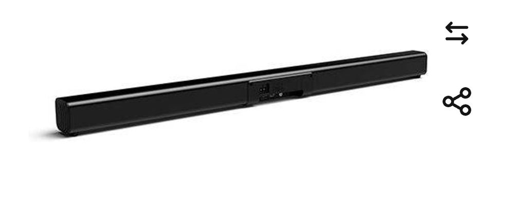 Soundbar hisense como nova