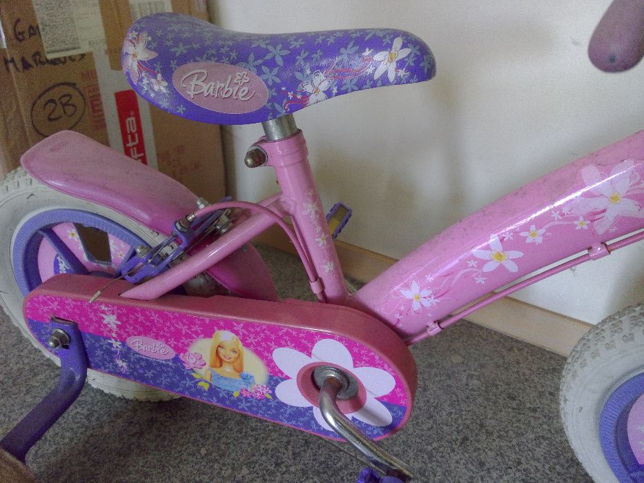 Bicicletas menina Barbie cabide sapatilhas adidas Tiffosi Tommy Sonic