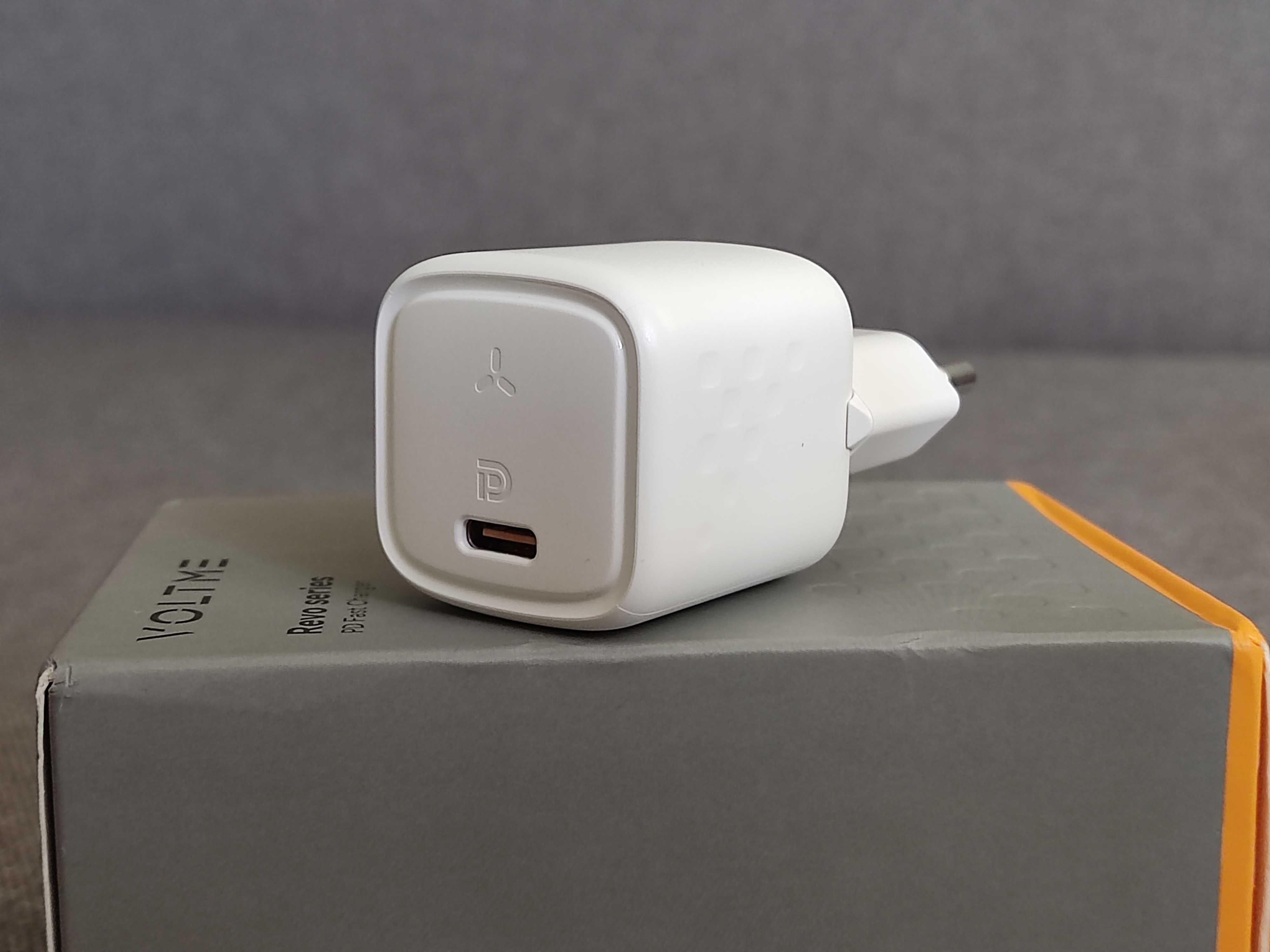Зарядка Voltme 20W GaN USB-C PD 3.0 PPS QC 3.0. Оригінал, нова.
