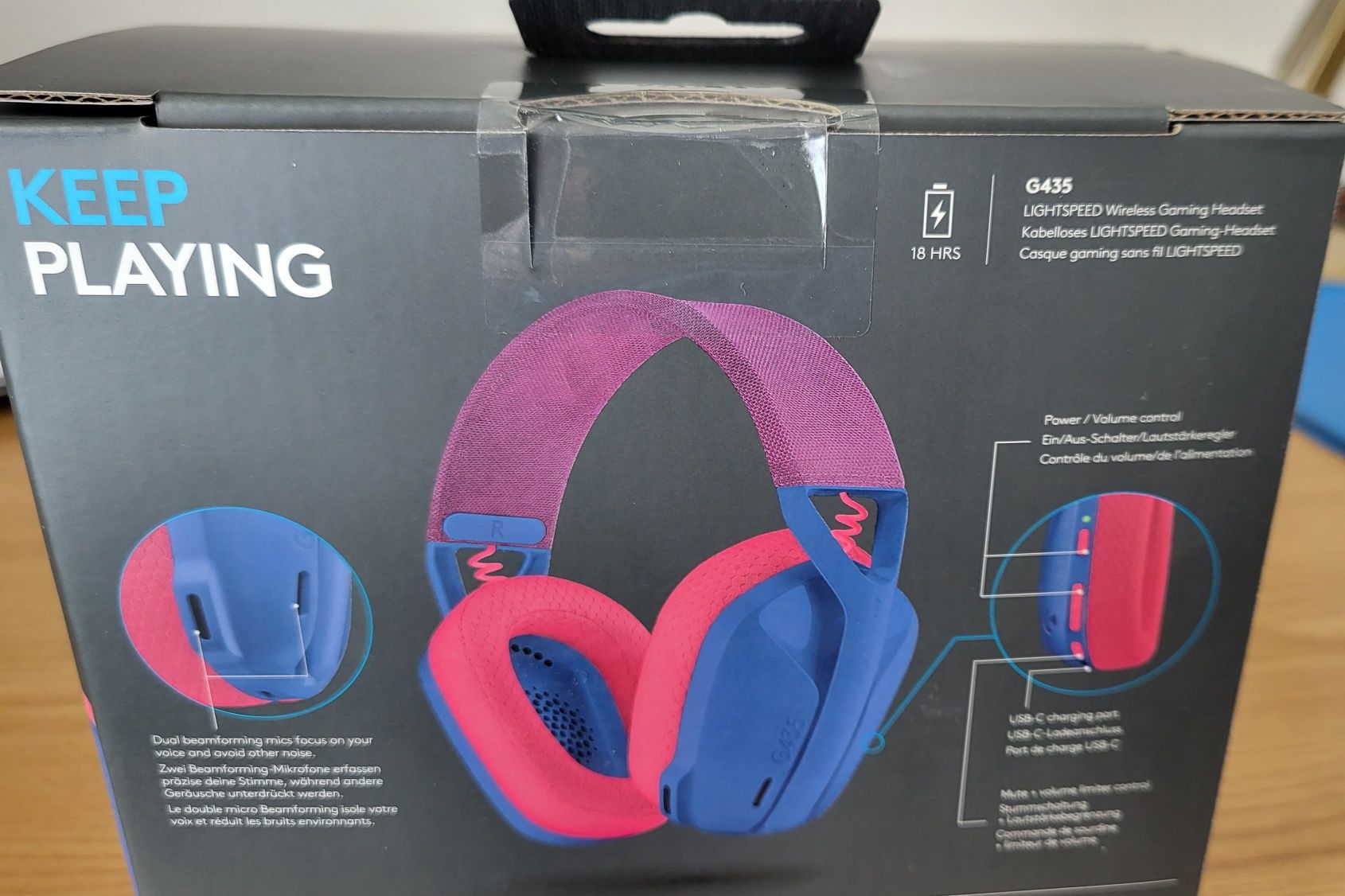 Headset logitech g435