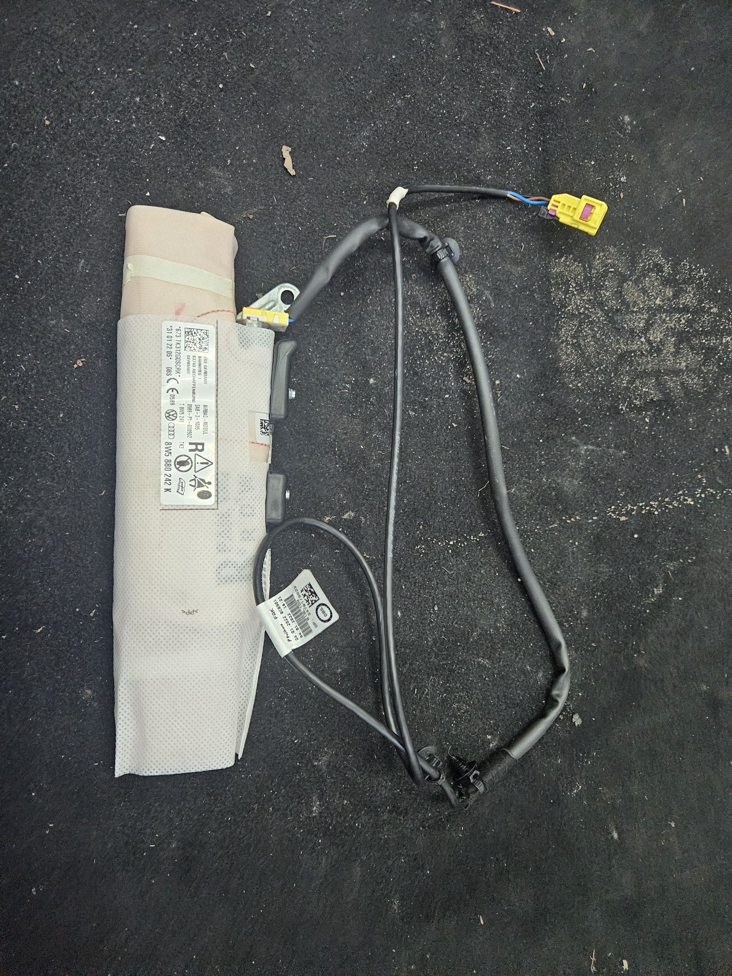 Poduszka Airbag fotela prawa Audi A4 B9 lift oryginalna