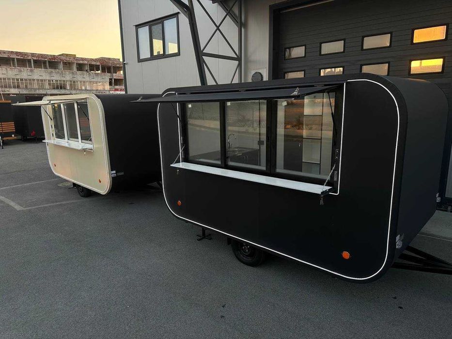 Przyczepa gastronomiczna/food truck 3,5x2  LODY/GOFRY/KEBAB/ZAPIEKANKI