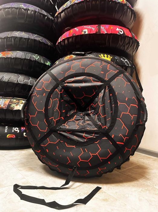 Міцний тюбинг тюбінг надувний зимовий санки ватрушка таблетка плюшка