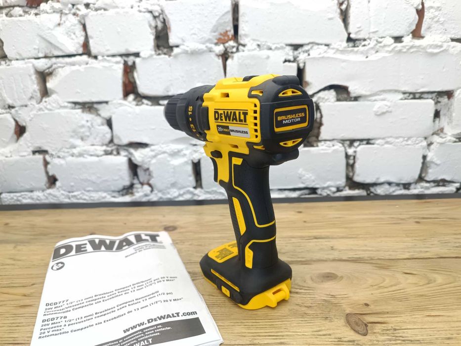 Шуруповерт DeWalt 20v  DCD777 з США Оригінал MADE IN MEXICO