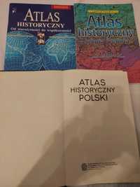 Trzy atlasy historyczne