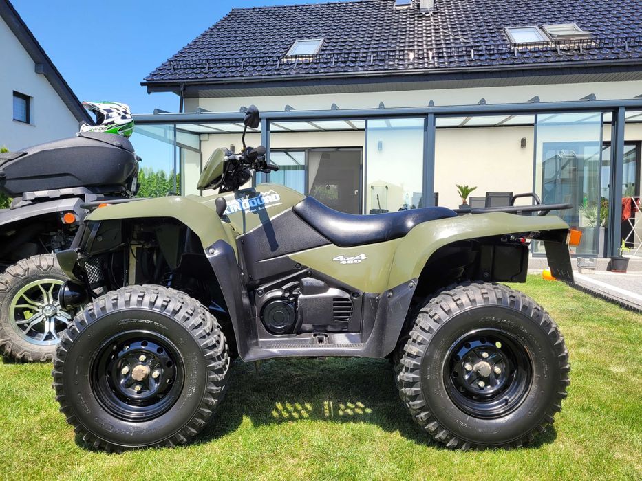 Suzuki kingquad zarejestrowany