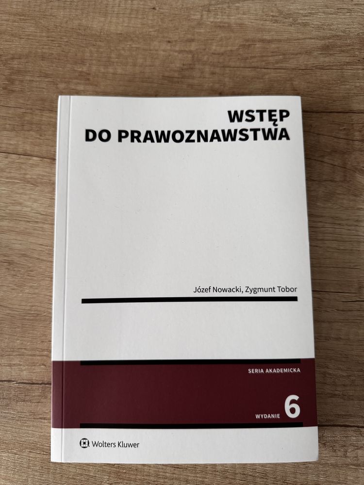 Wstęp do prawoznastwa - Józef Nowacki, Zygmunt Tobor