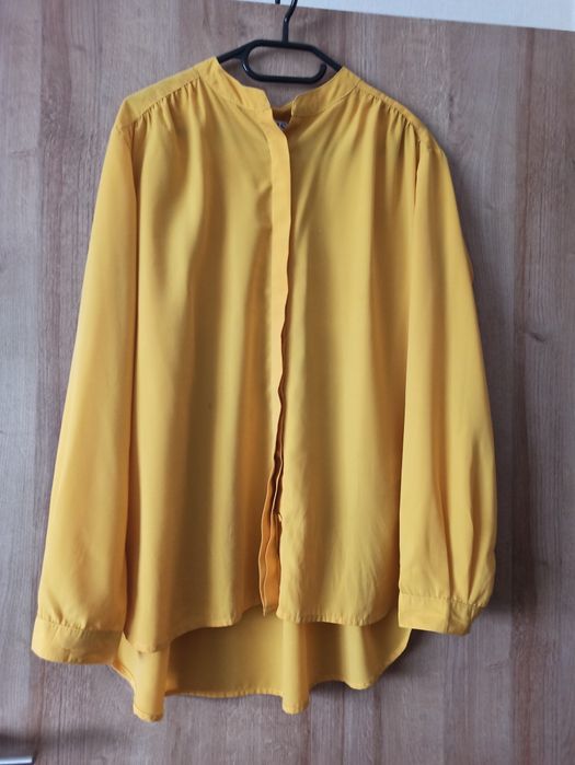 Musztardowa koszula rozm xl