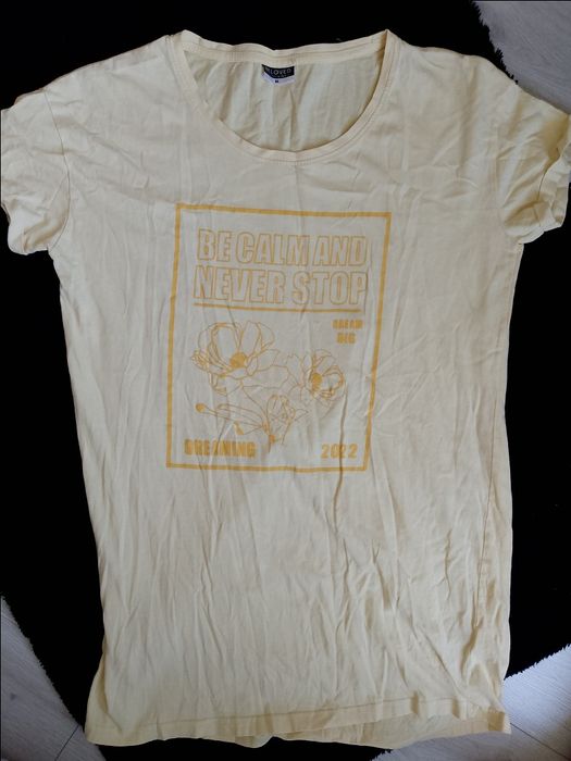 Koszula nocna żółta