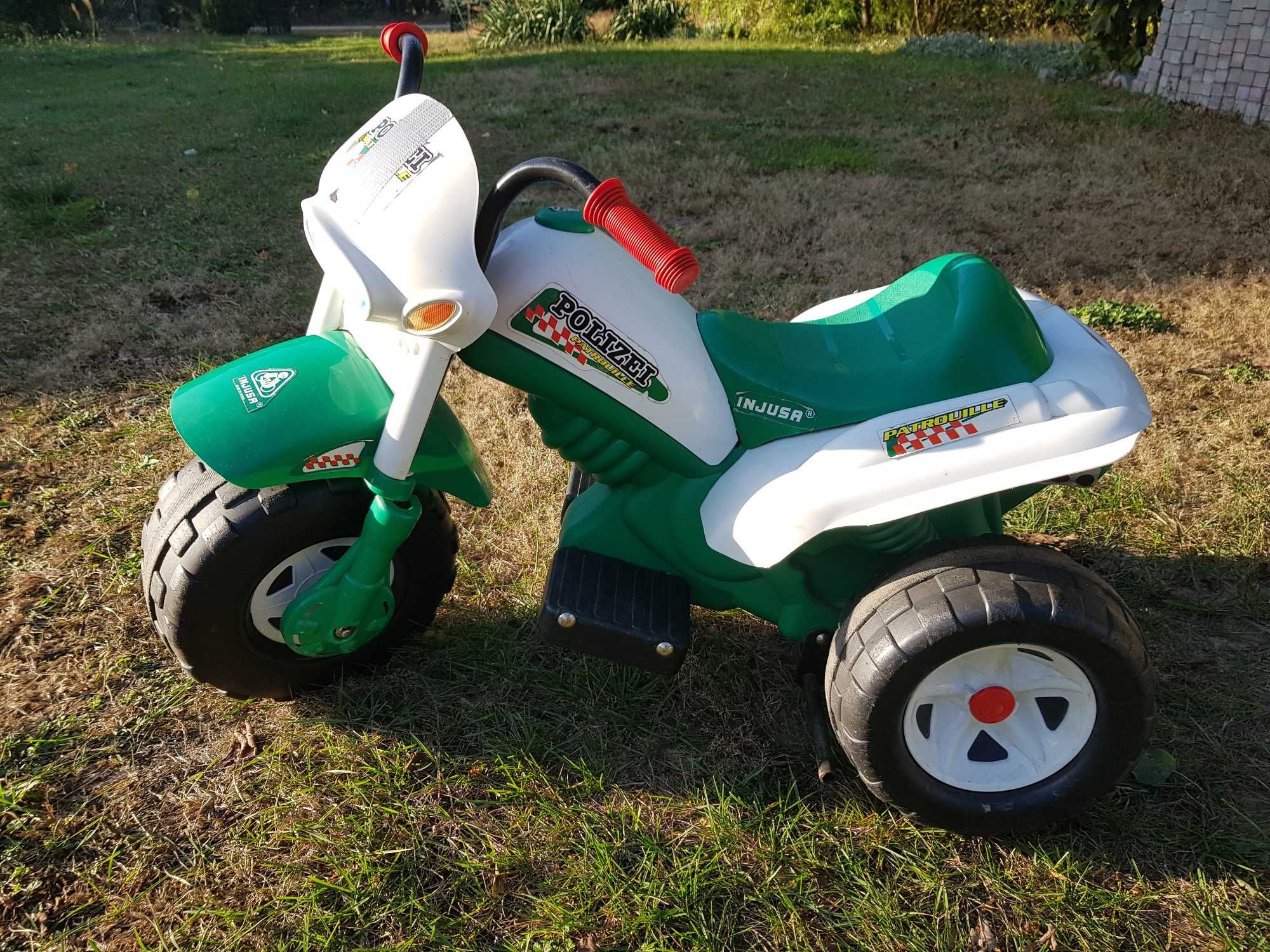 Trójkołowiec quad pojazd na akumulator