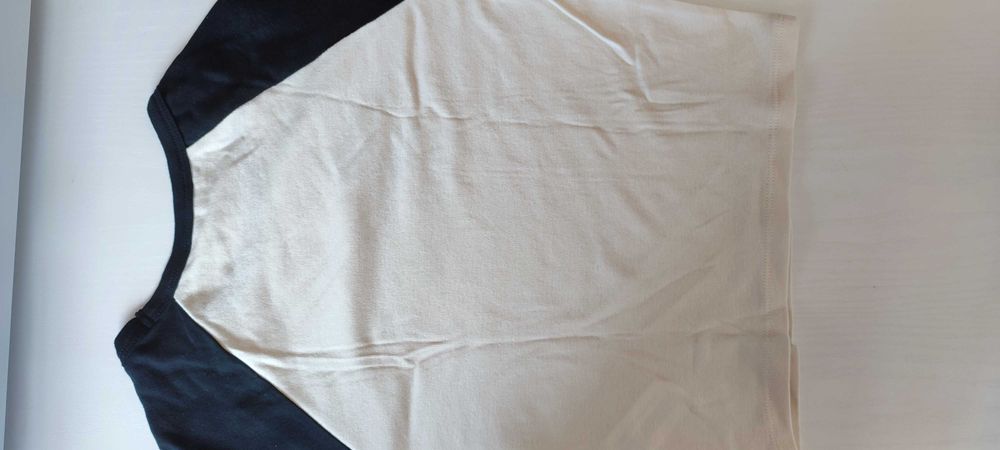 camisola branca e preta S