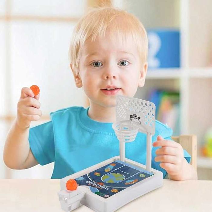 Mini koszykówka biurkowa gra zręcznościowa antystresowa do biura, domu