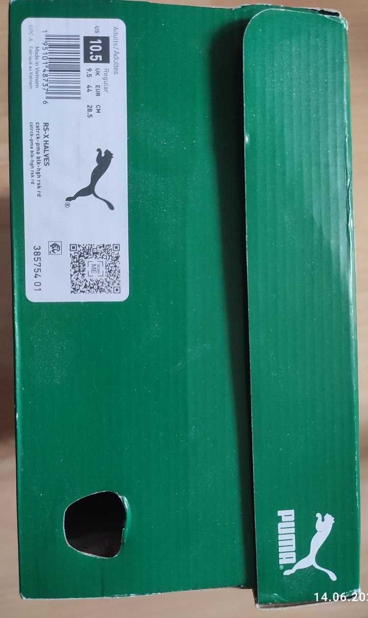 Кросівки PUMA RS-X 10.5 US 44 EU