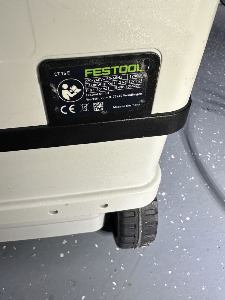 Пиловидальний апарат пилосос Festool CT 15  CLEANTEC