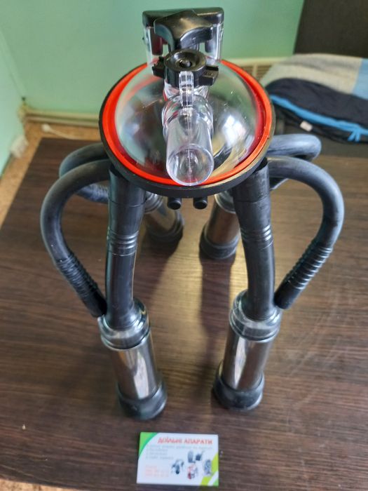 Доїльний паук Меласті, доїльний апарат, підвісна частина Меласті