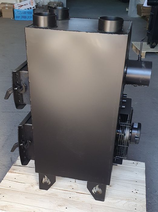 Piec 15 kW nadmuchowy z nadmuchem nagrzewnica 3 wyloty